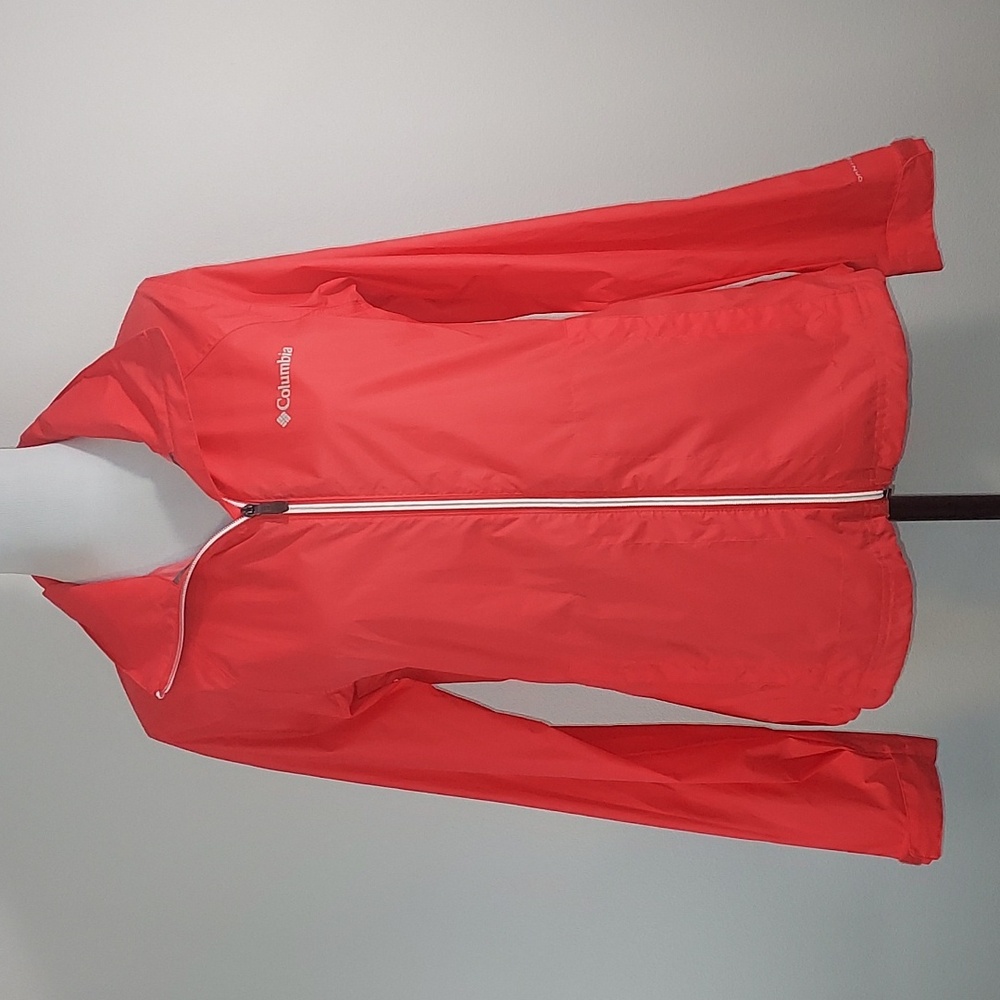 Columbia Coral Omni-Shield Lt. Weight Windbreaker Rain Jacket Coat Size Medium